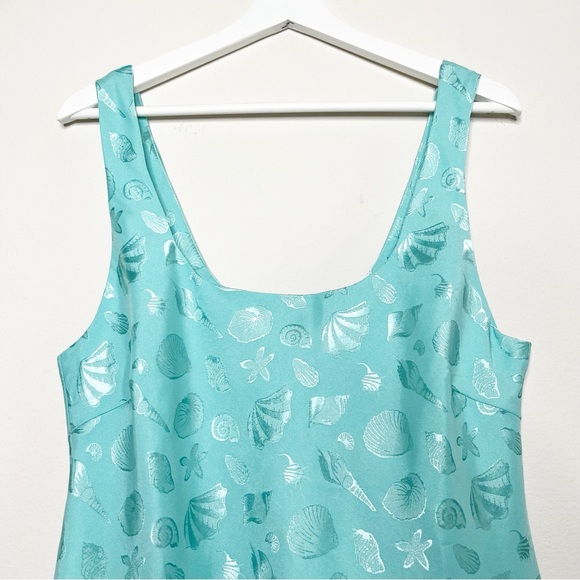 NWT SHOW ME YOUR MUMU Serenade Mini Dress in Aquamarine Shell - Picture 6 of 9